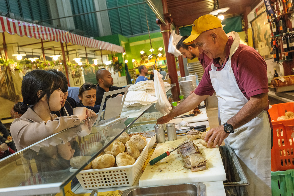 flaczki Da Nerbone, Mercato Centrale, Florencja